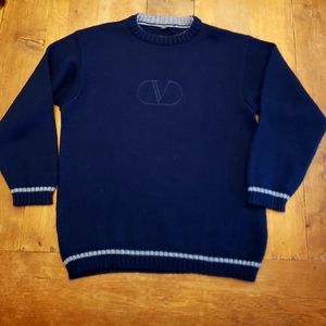 Valentino Monogrammed Luxury sweater
